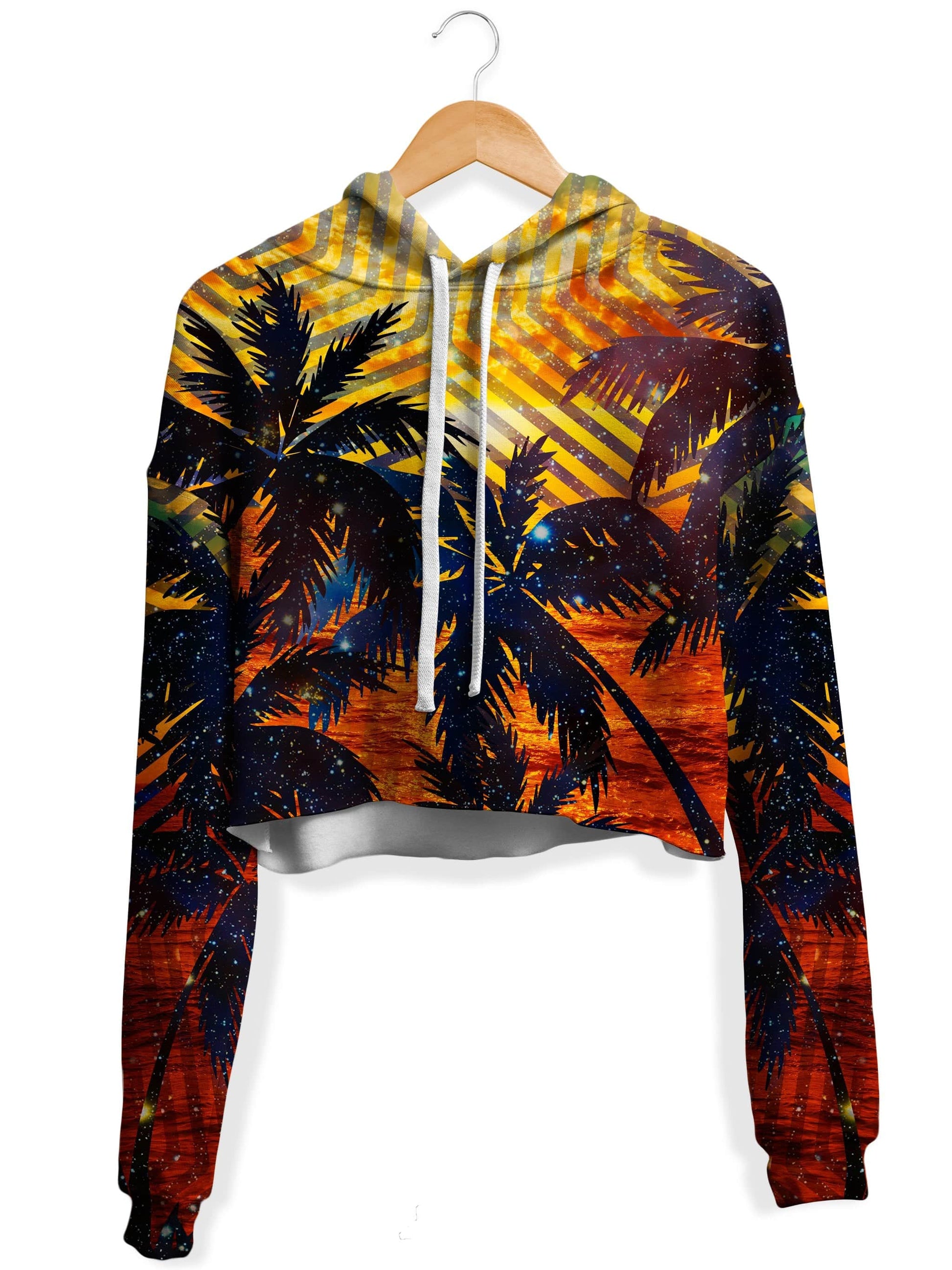 To Infinity and The Palms Fleece Crop Hoodie, Noctum X Truth, | iEDM