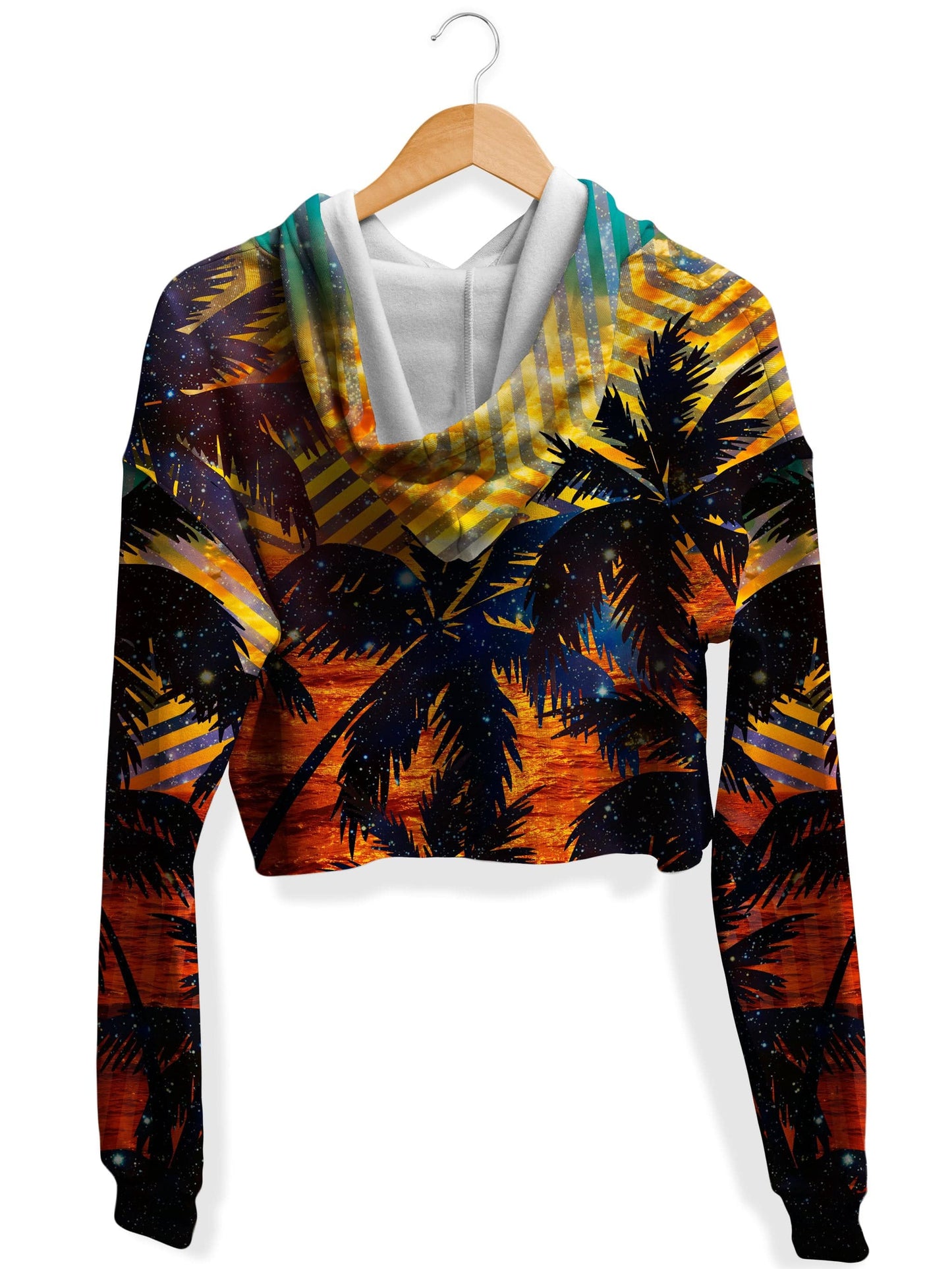 To Infinity and The Palms Fleece Crop Hoodie, Noctum X Truth, | iEDM