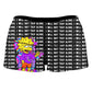 Tripping with Her High-Waisted Women's Shorts, Noctum X Truth, | iEDM