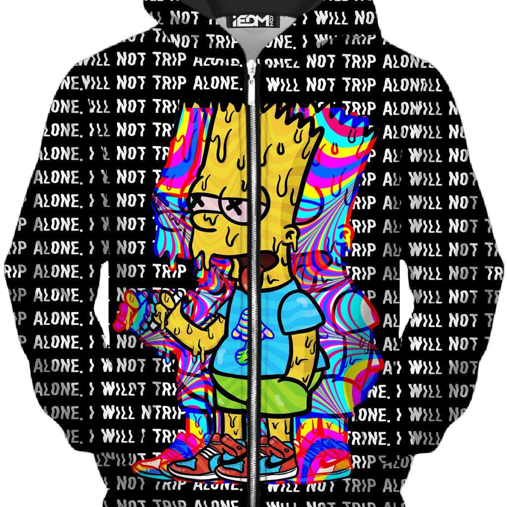 Tripping with Him Unisex Zip-Up Hoodie, Noctum X Truth, | iEDM