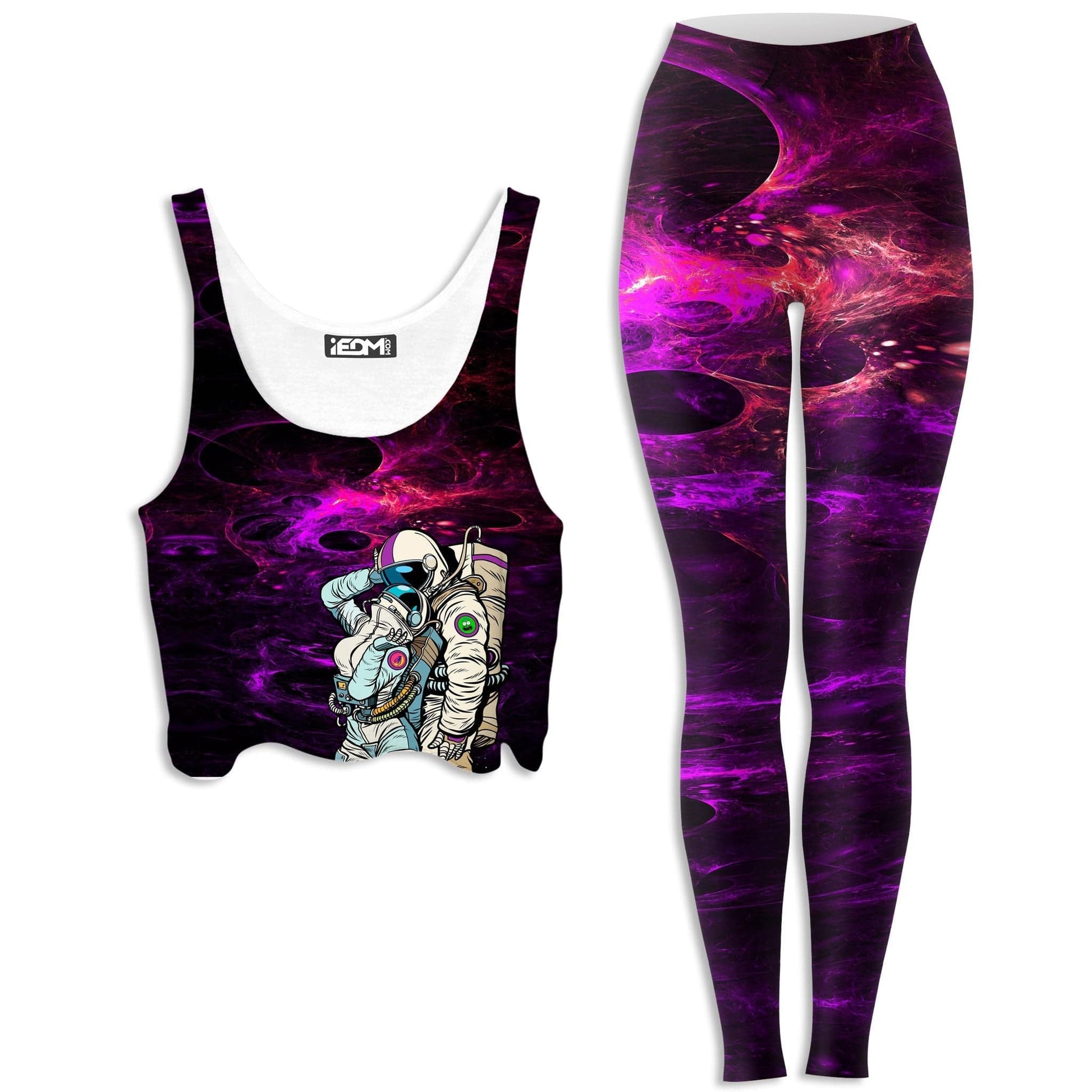 We Landed Crop Top and Leggings Combo, Noctum X Truth, | iEDM