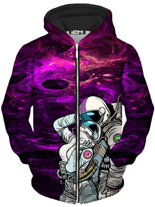 We Landed Unisex Zip-Up Hoodie, Noctum X Truth, | iEDM