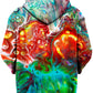 November Marble Paints 5 Unisex Hoodie, Gratefully Dyed, | iEDM