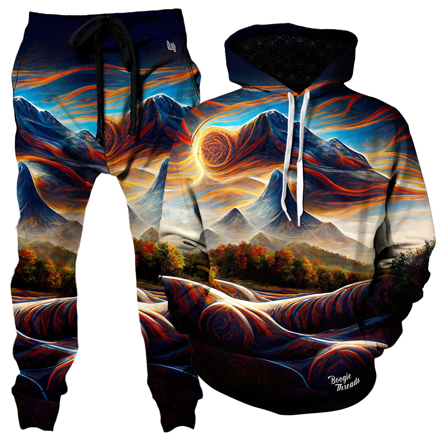 Obedient Evil Hoodie and Joggers Combo, Gratefully Dyed, | iEDM