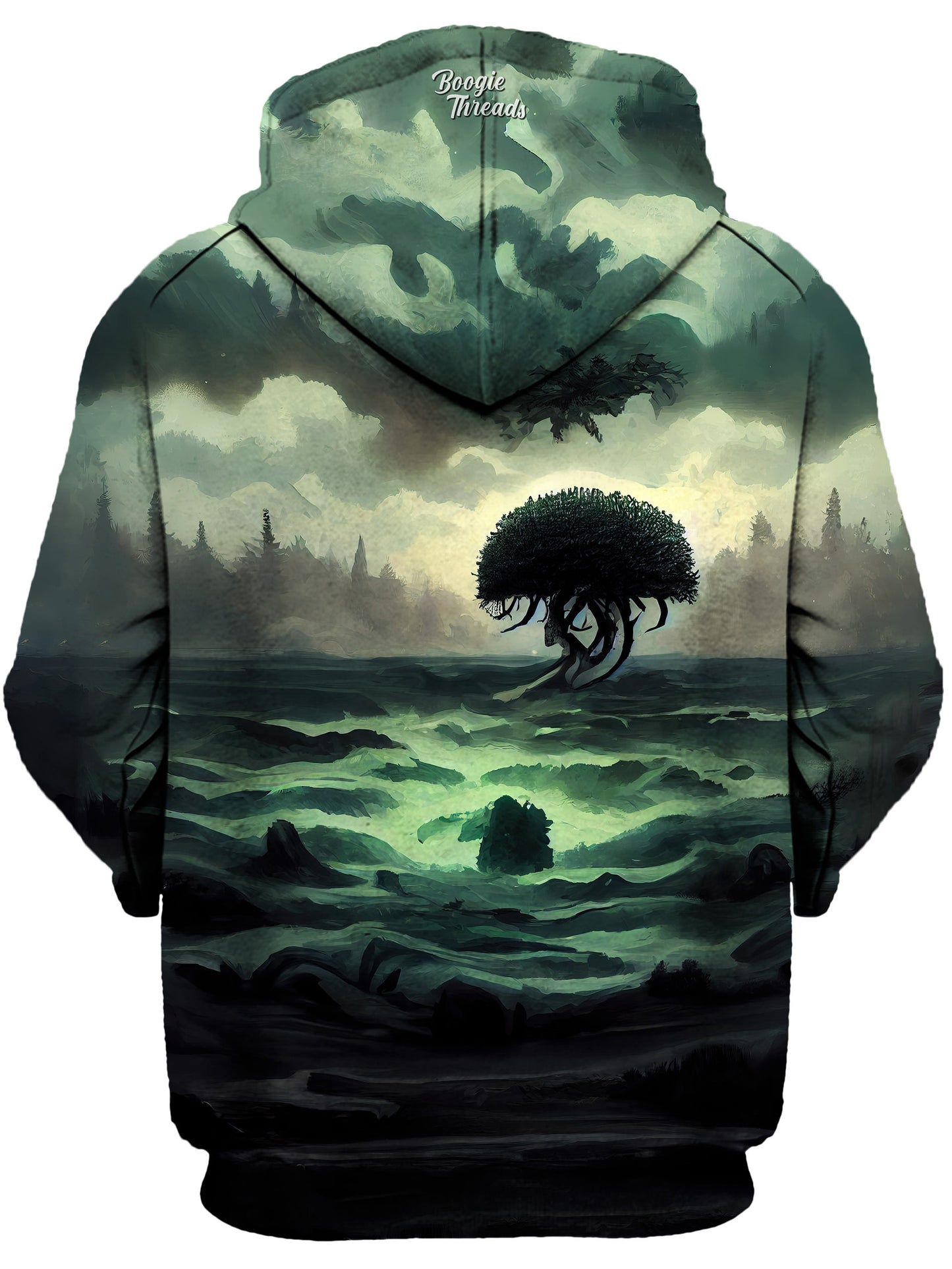 Obsequious Direction Unisex Zip-Up Hoodie, Gratefully Dyed, | iEDM