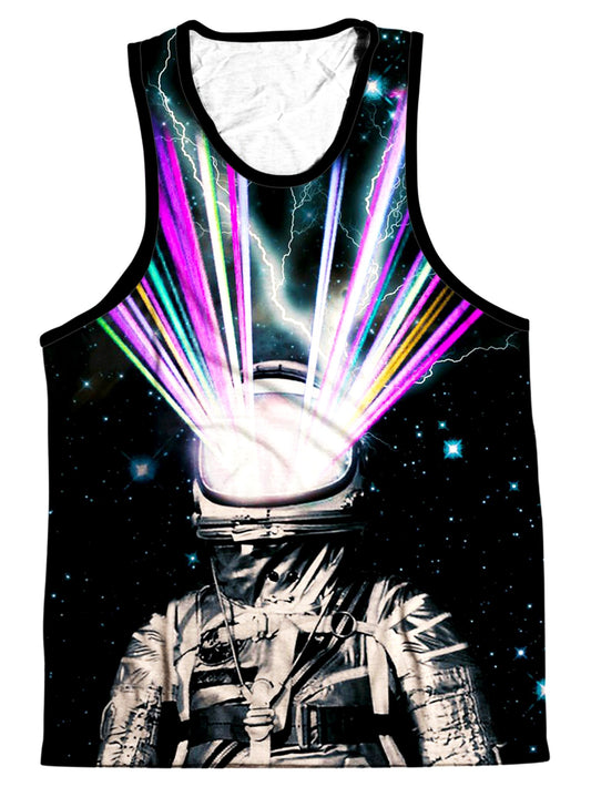80's Astronaut Men's Tank, On Cue Apparel, | iEDM