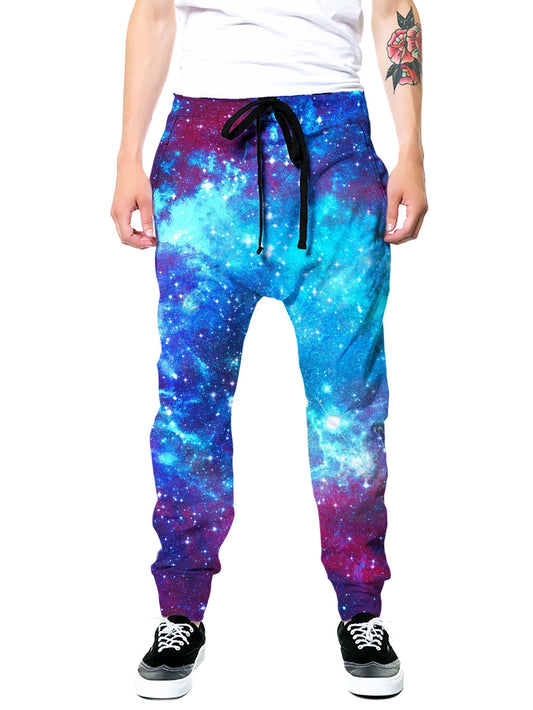 Blue Galaxy Joggers, On Cue Apparel, | iEDM