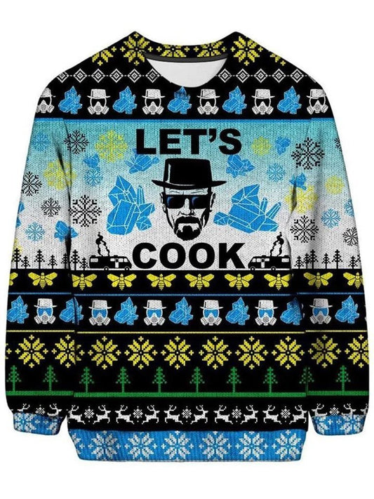 On Cue Apparel Breaking Bad Ugly Sweatshirt