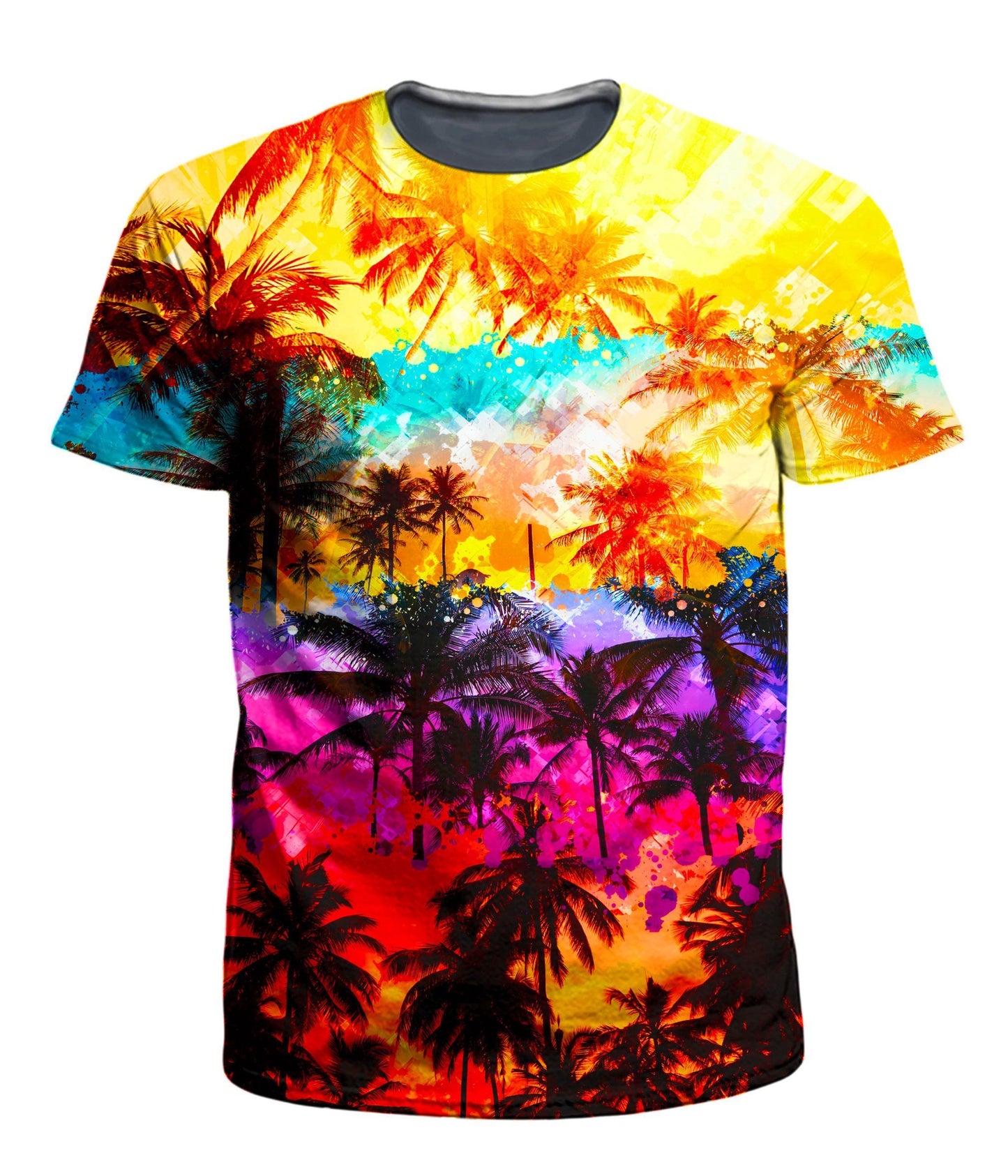 Florida Palm Trees Men's T-Shirt, On Cue Apparel, | iEDM