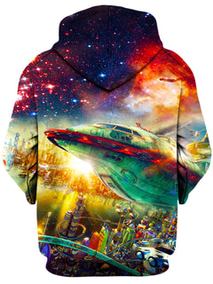 On Cue Apparel - Futurama City Unisex Hoodie