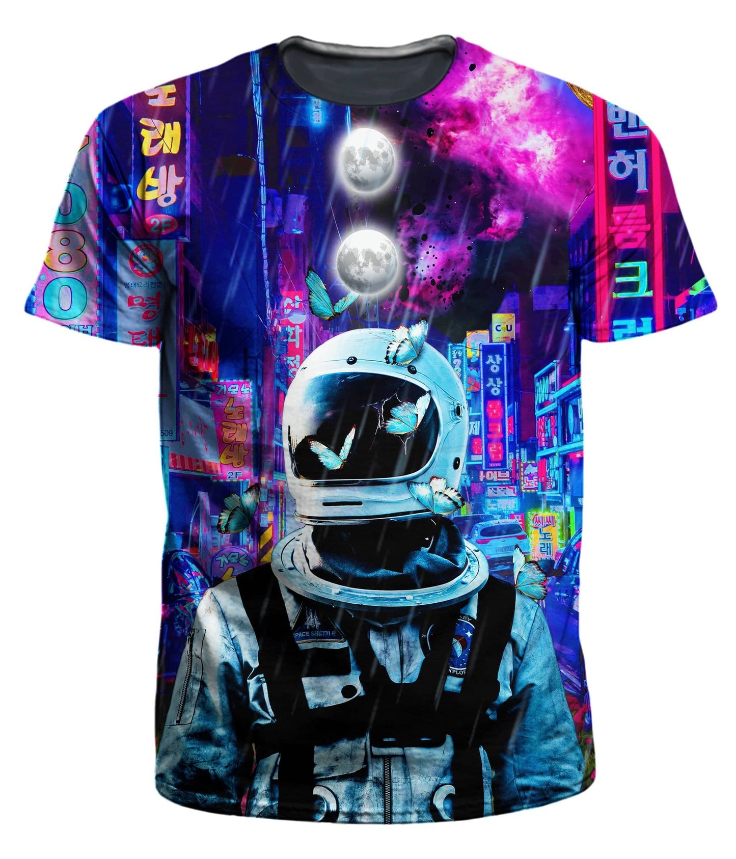 Galactic City Men's T-Shirt, On Cue Apparel, | iEDM