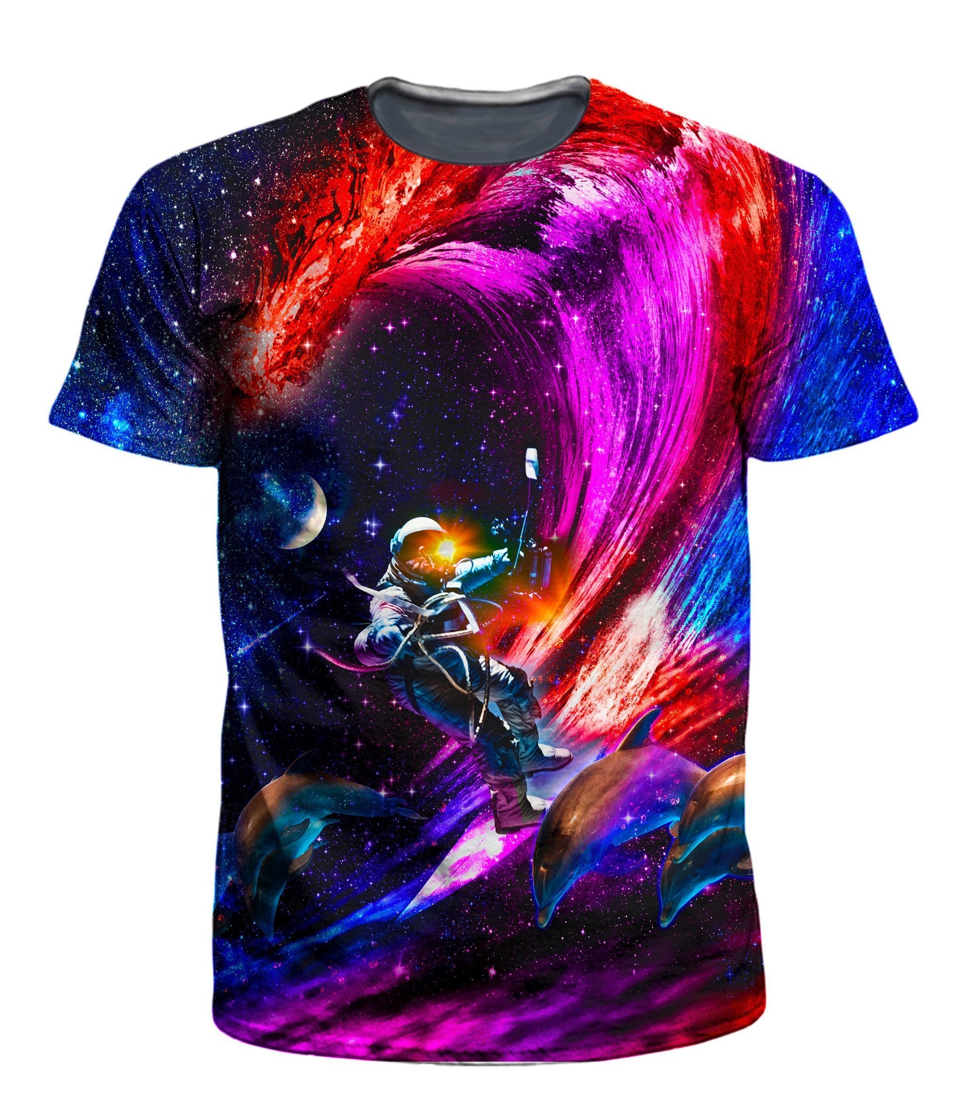 Galactic Waves Men's T-Shirt, On Cue Apparel, | iEDM