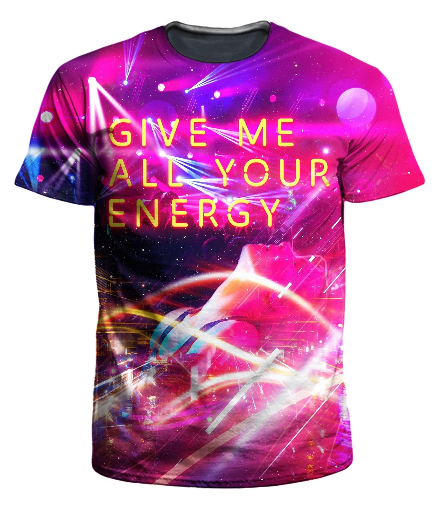 Give Me All Your Energy Men's T-Shirt, On Cue Apparel, | iEDM