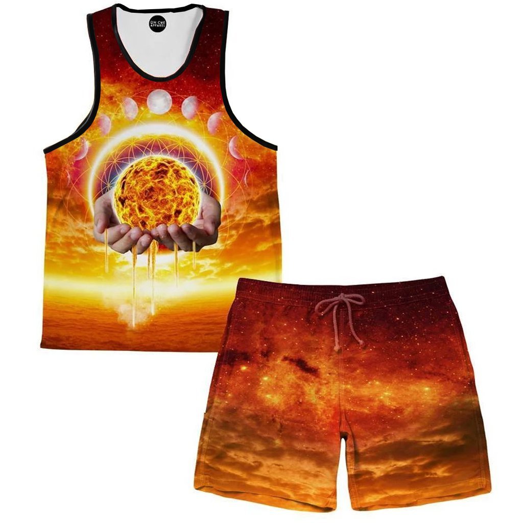 Holding The Sun Tank and Shorts Combo, On Cue Apparel, | iEDM