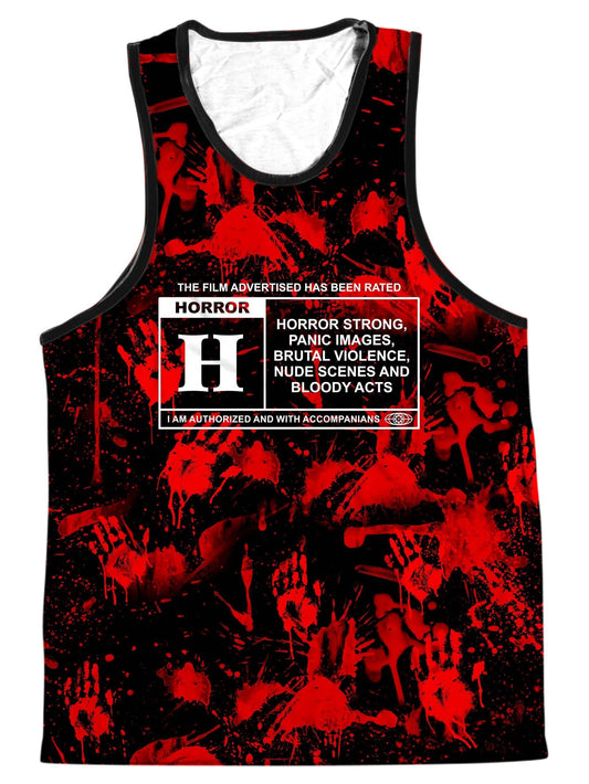 Horror Film Men's Tank, On Cue Apparel, | iEDM