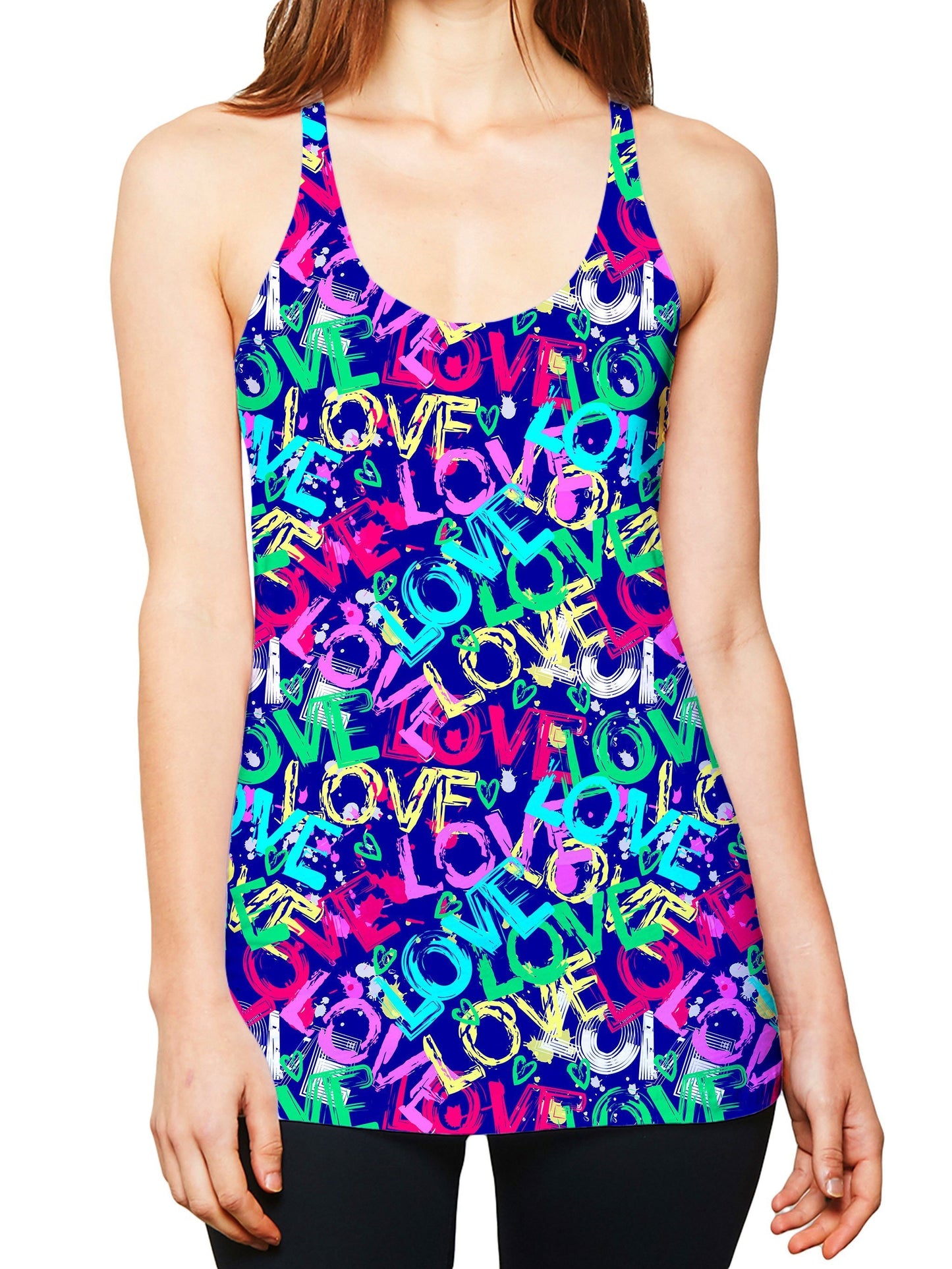 Love Women's Tank Top, On Cue Apparel, | iEDM