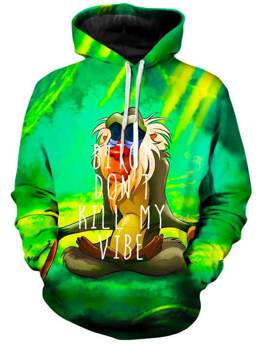 Meditating Rafiki Unisex Hoodie, On Cue Apparel, | iEDM