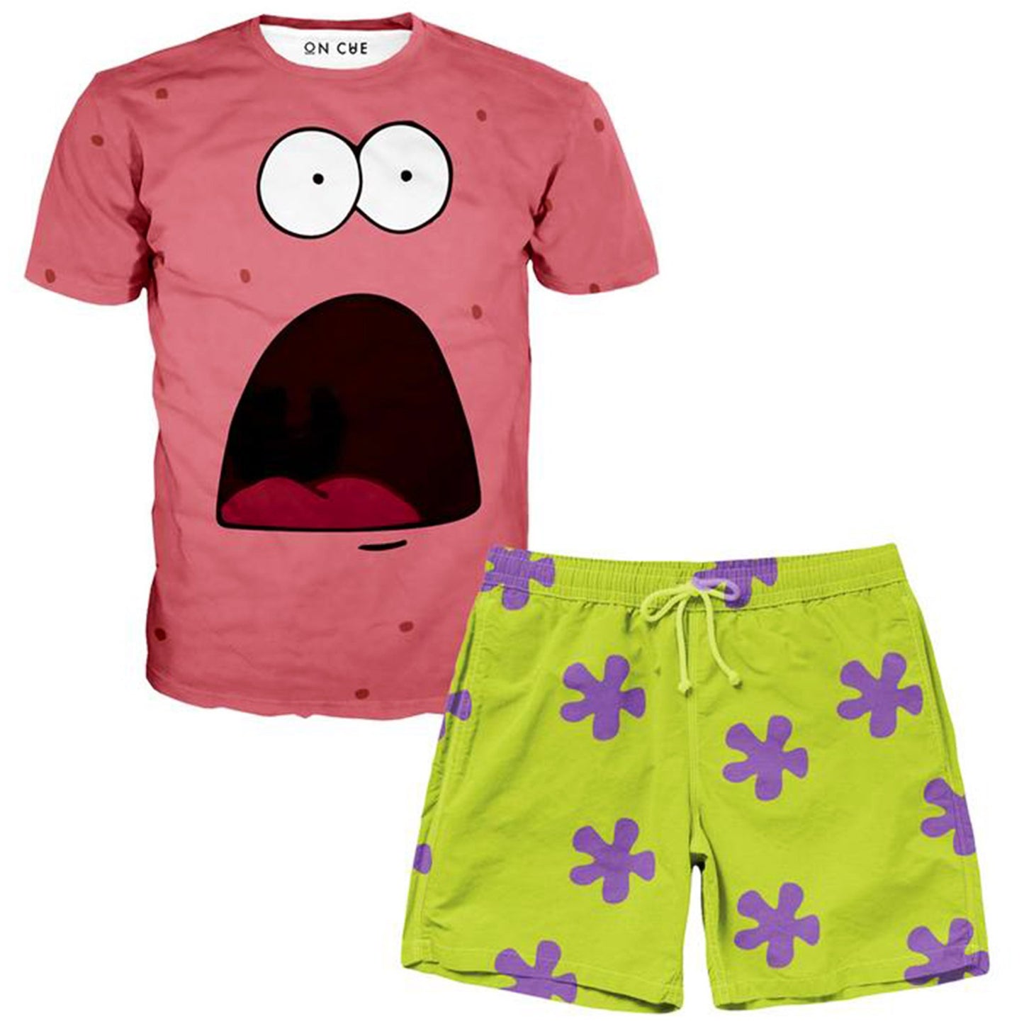 Patrick T-Shirt And Shorts Combo, On Cue Apparel, | iEDM