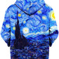 Starry Night Unisex Hoodie, On Cue Apparel, | iEDM