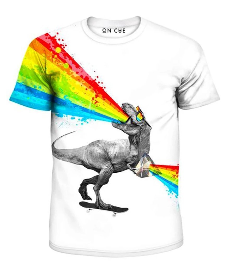 T-Rex Vision Men's T-Shirt, On Cue Apparel, | iEDM
