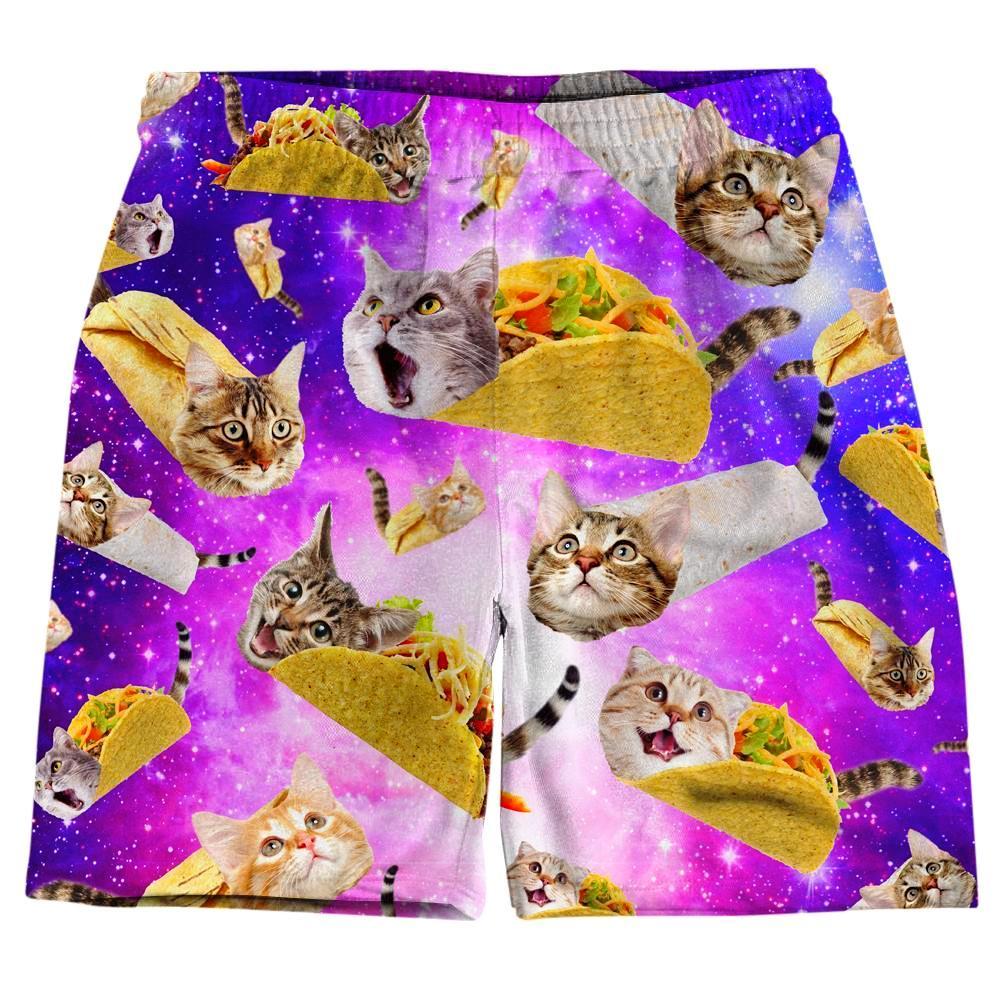 Tacos and Cats Purple Weekend Shorts – iEDM