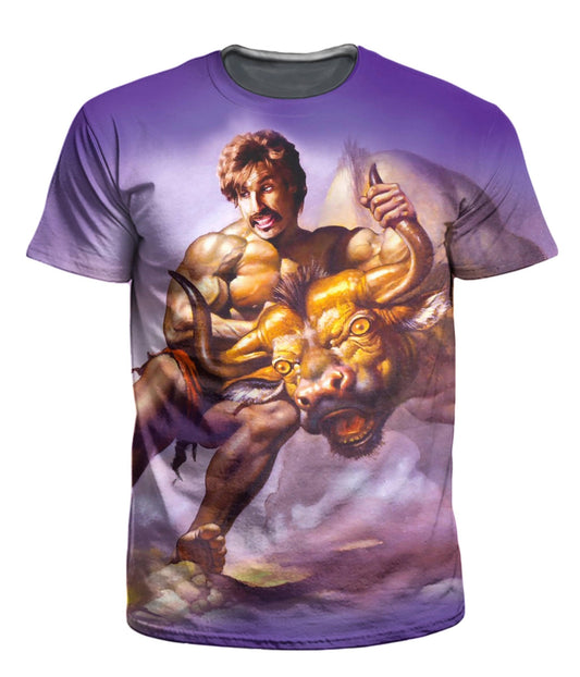 Taking the Bull by the Horns Men's T-Shirt, On Cue Apparel, | iEDM