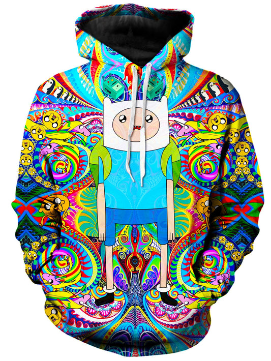 Trippy Finn Unisex Hoodie, On Cue Apparel, | iEDM
