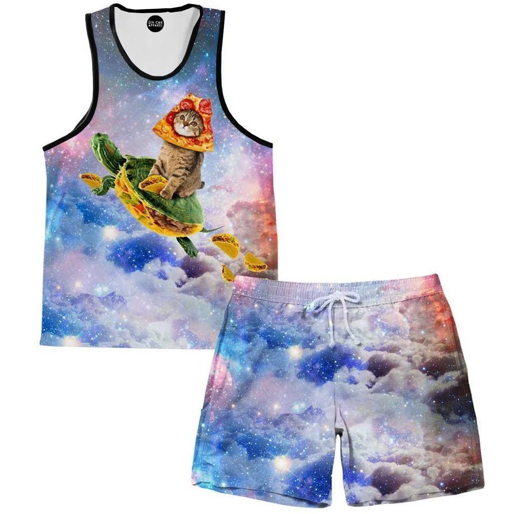Turtle Taco Tank and Shorts Combo, On Cue Apparel, | iEDM