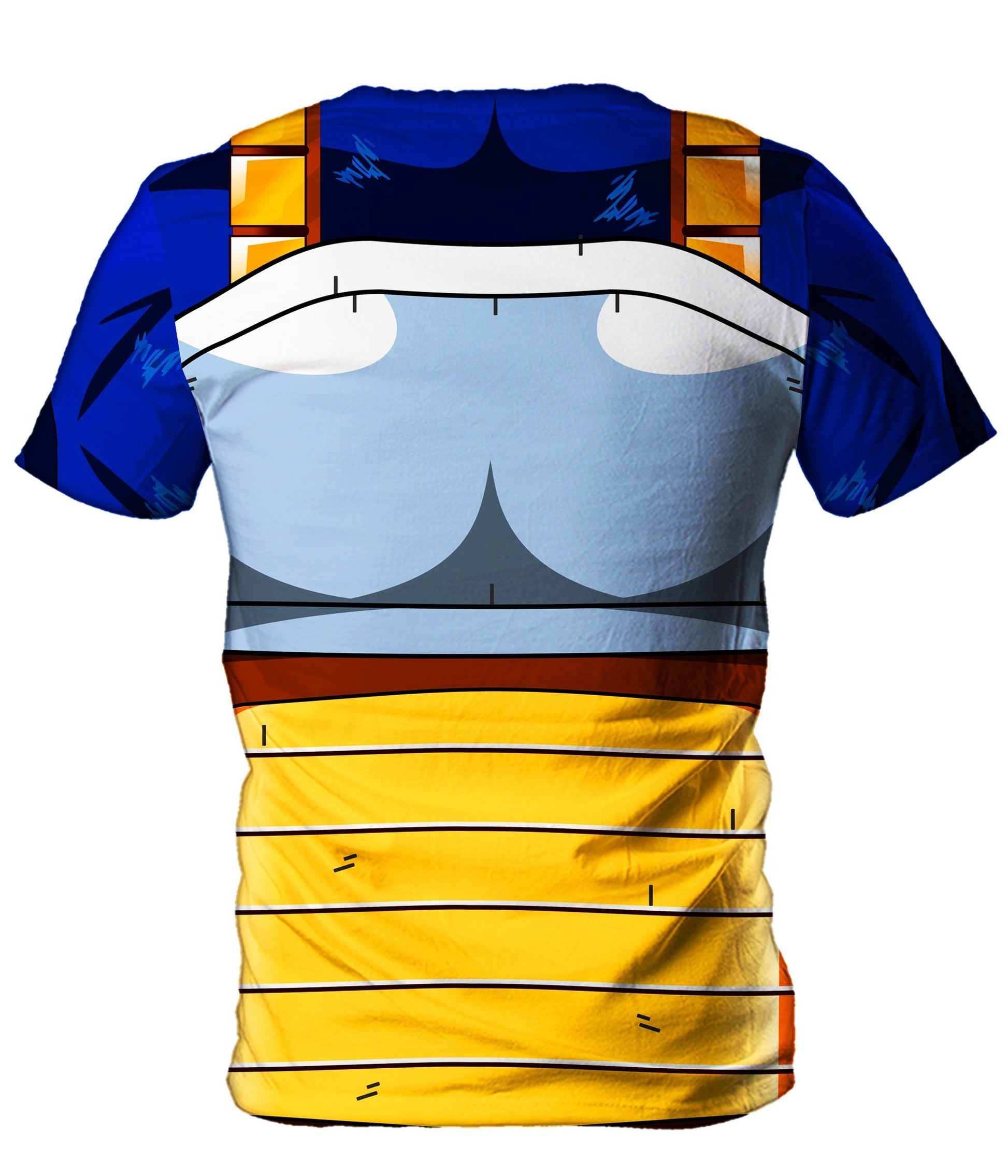 Vegeta Cell Armor Men's T-Shirt, On Cue Apparel, | iEDM