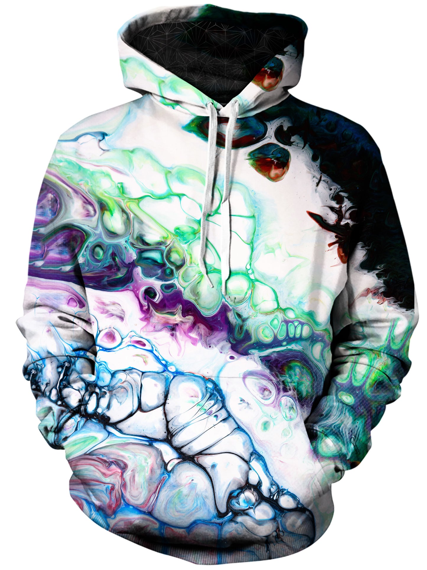 Painter Bubbles Unisex Hoodie, Gratefully Dyed, | iEDM