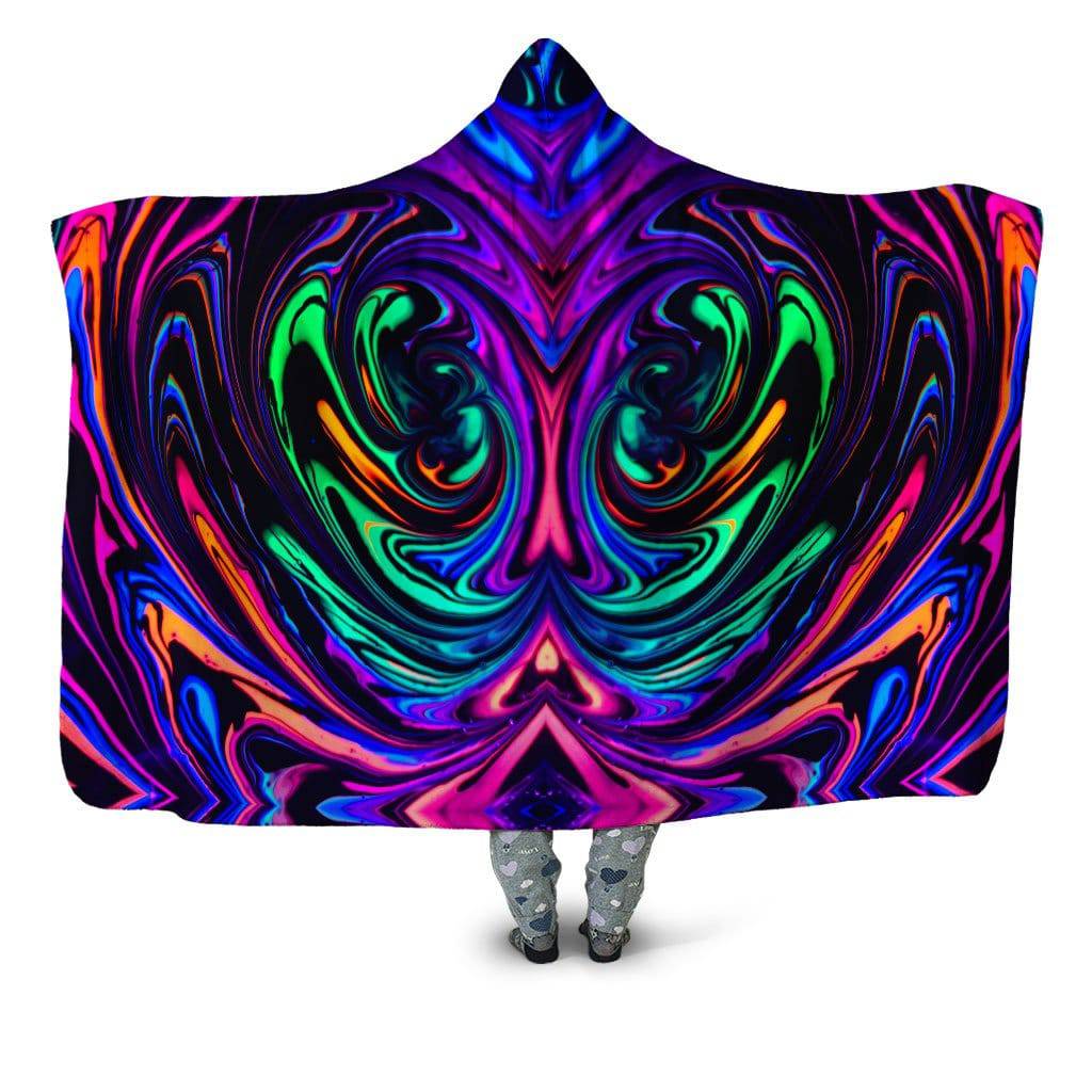 Cosmic Dream Hooded Blanket, Psychedelic Pourhouse, | iEDM