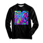 Cosmic Flow Graphic Long Sleeve, Psychedelic Pourhouse, | iEDM