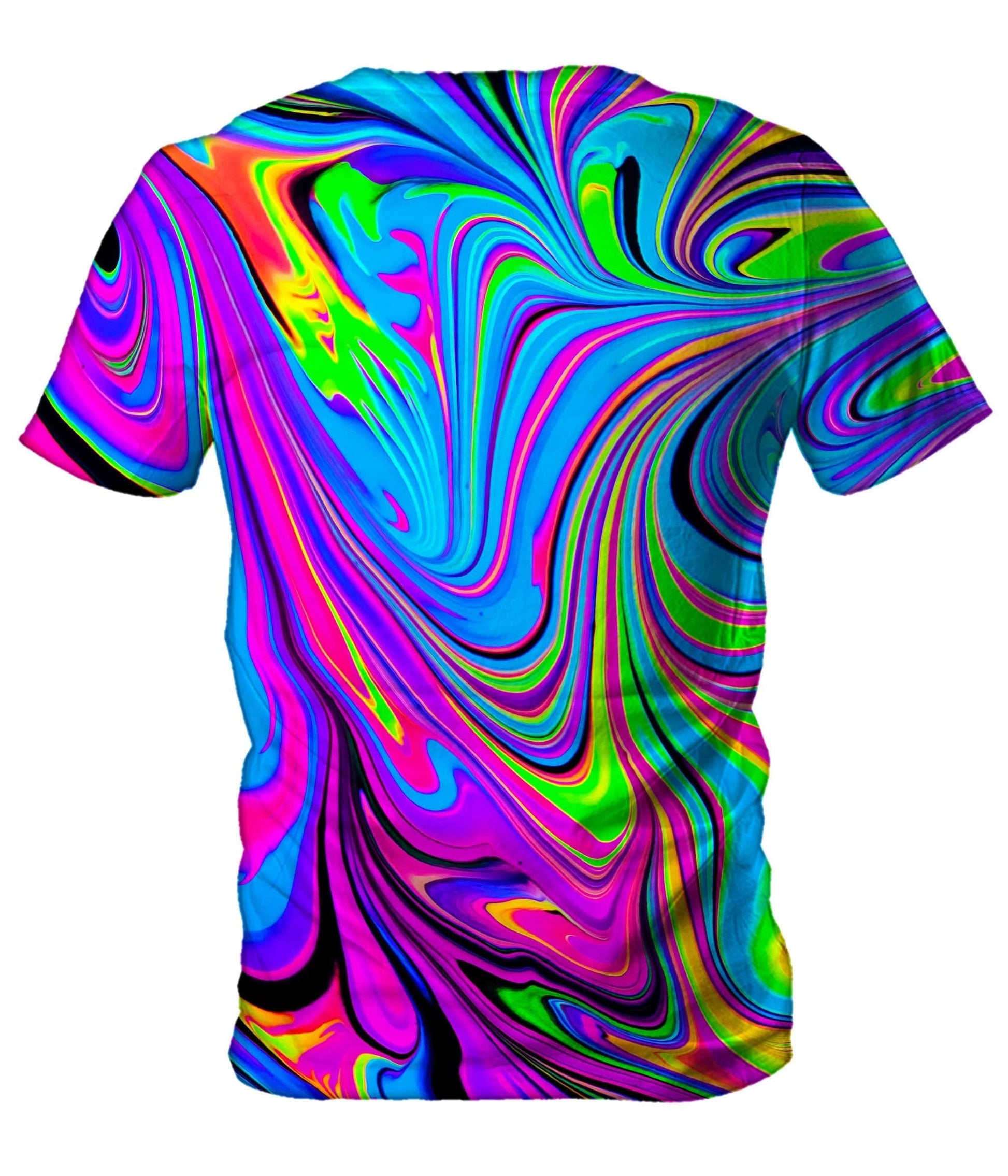 Cosmic Flow Men's T-Shirt, Psychedelic Pourhouse, | iEDM