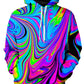 Cosmic Flow Unisex Hoodie, Psychedelic Pourhouse, | iEDM