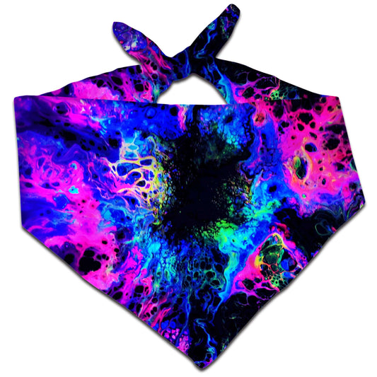 Cosmic Splatter Bandana, Psychedelic Pourhouse, | iEDM