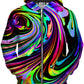 Cosmic Swirl Unisex Zip-Up Hoodie, Psychedelic Pourhouse, | iEDM
