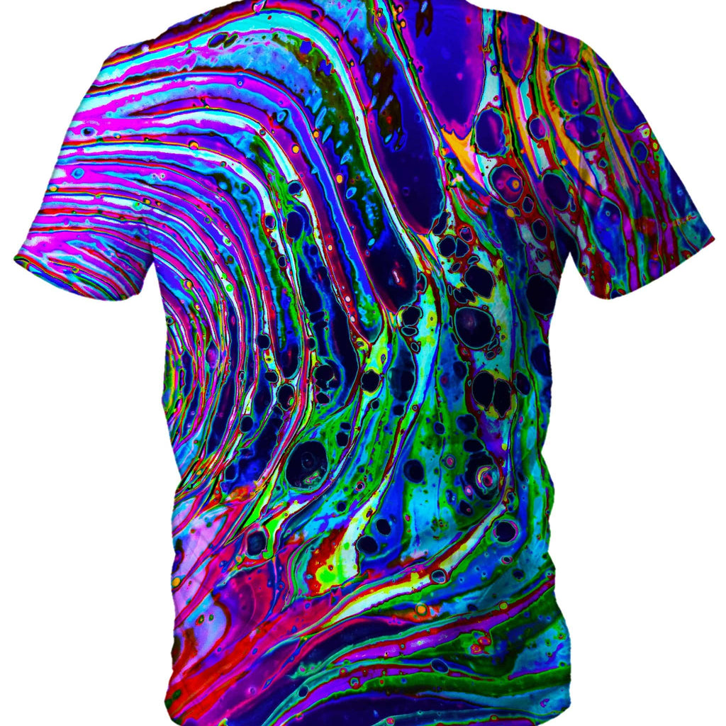 Cosmic Vortex Men's T-Shirt, Psychedelic Pourhouse, | iEDM