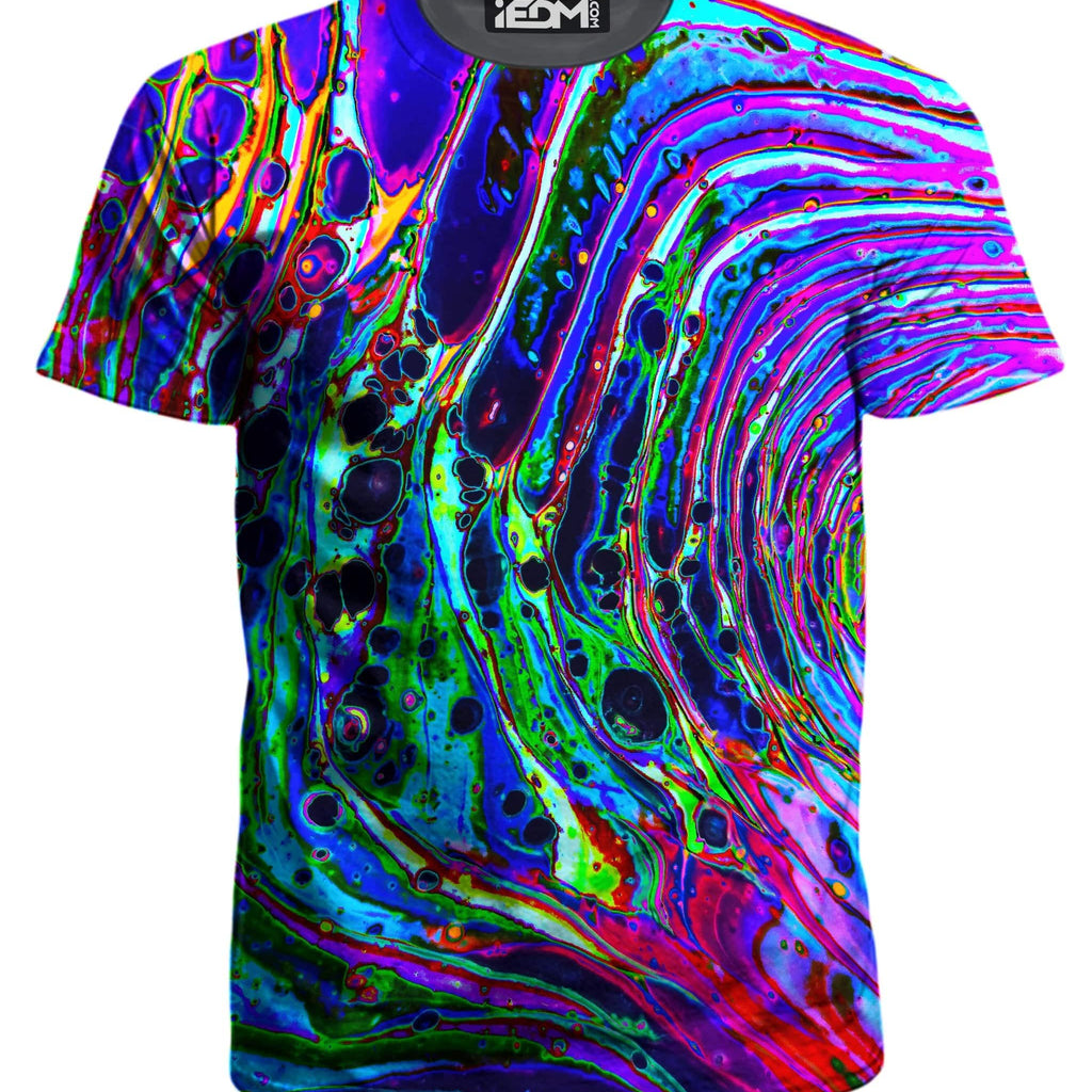 Cosmic Vortex Men's T-Shirt, Psychedelic Pourhouse, | iEDM