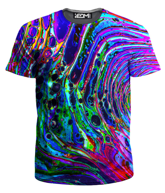 Cosmic Vortex Men's T-Shirt, Psychedelic Pourhouse, | iEDM