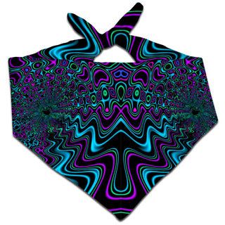Psychedelic Pourhouse - Fractal River Bandana