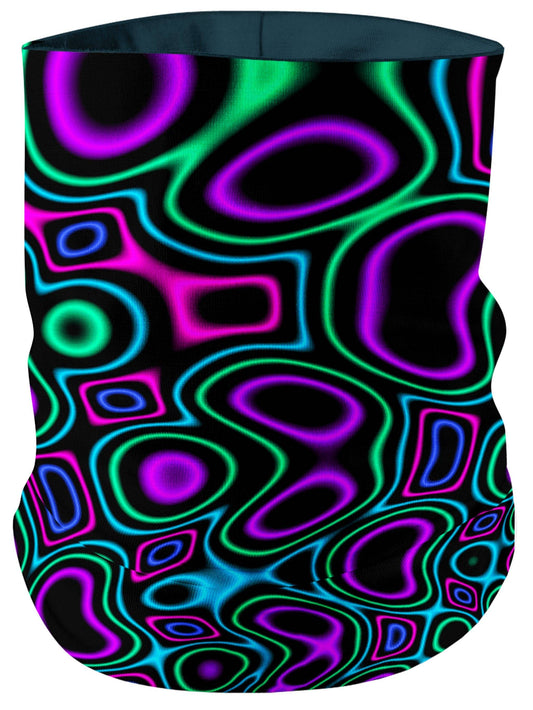 Fractal River Bandana Mask, Psychedelic Pourhouse, | iEDM