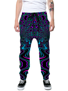 Psychedelic Pourhouse - Fractal River Joggers