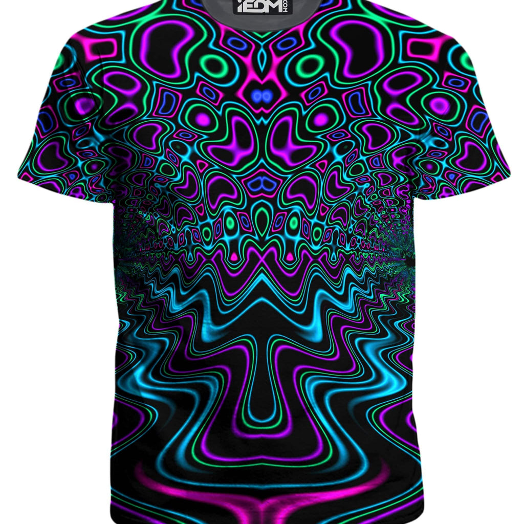 Fractal River T-Shirt and Joggers Combo, Psychedelic Pourhouse, | iEDM
