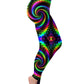 Fractaled Vision Leggings, Psychedelic Pourhouse, | iEDM