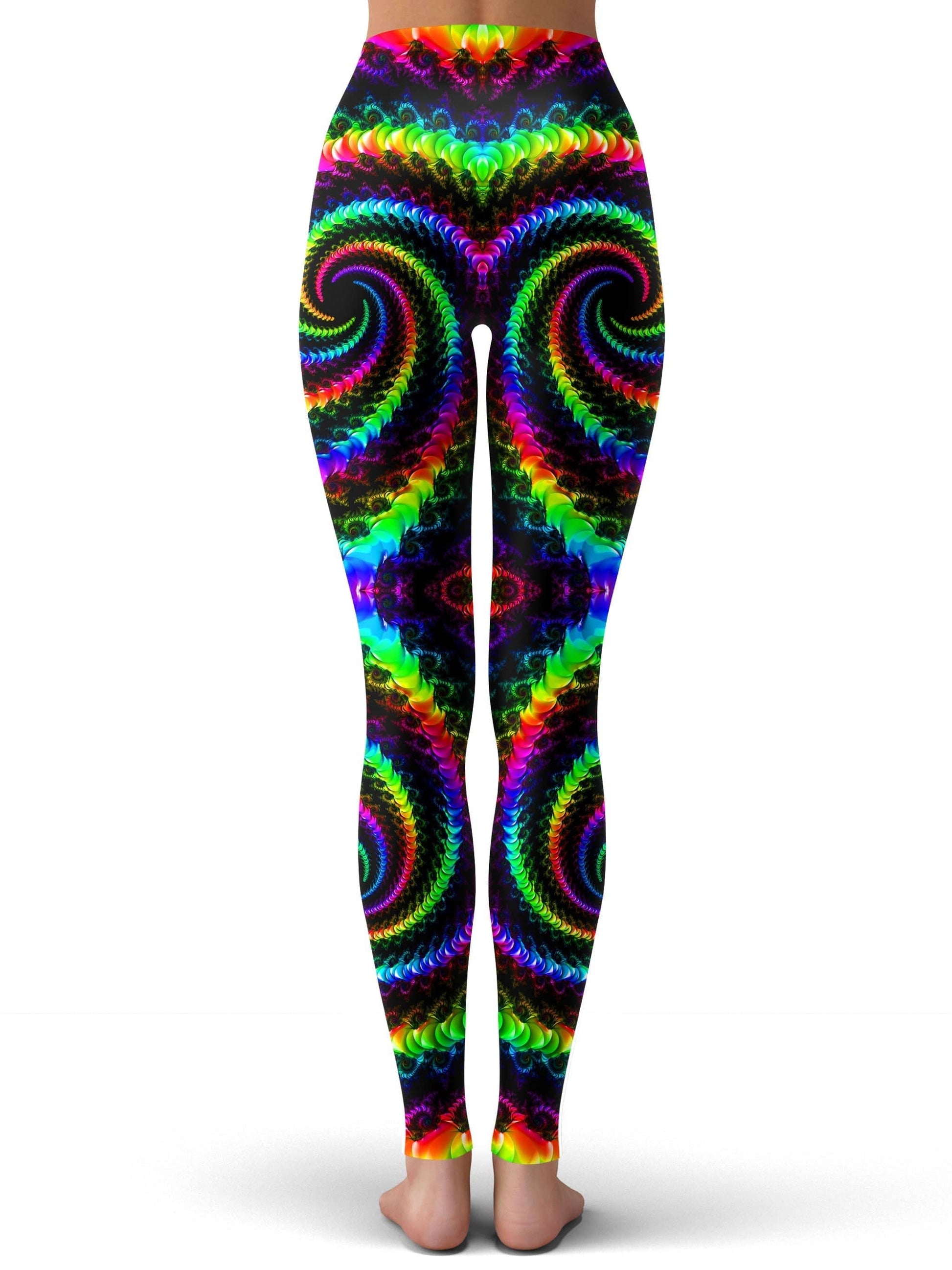 Fractaled Vision Leggings, Psychedelic Pourhouse, | iEDM