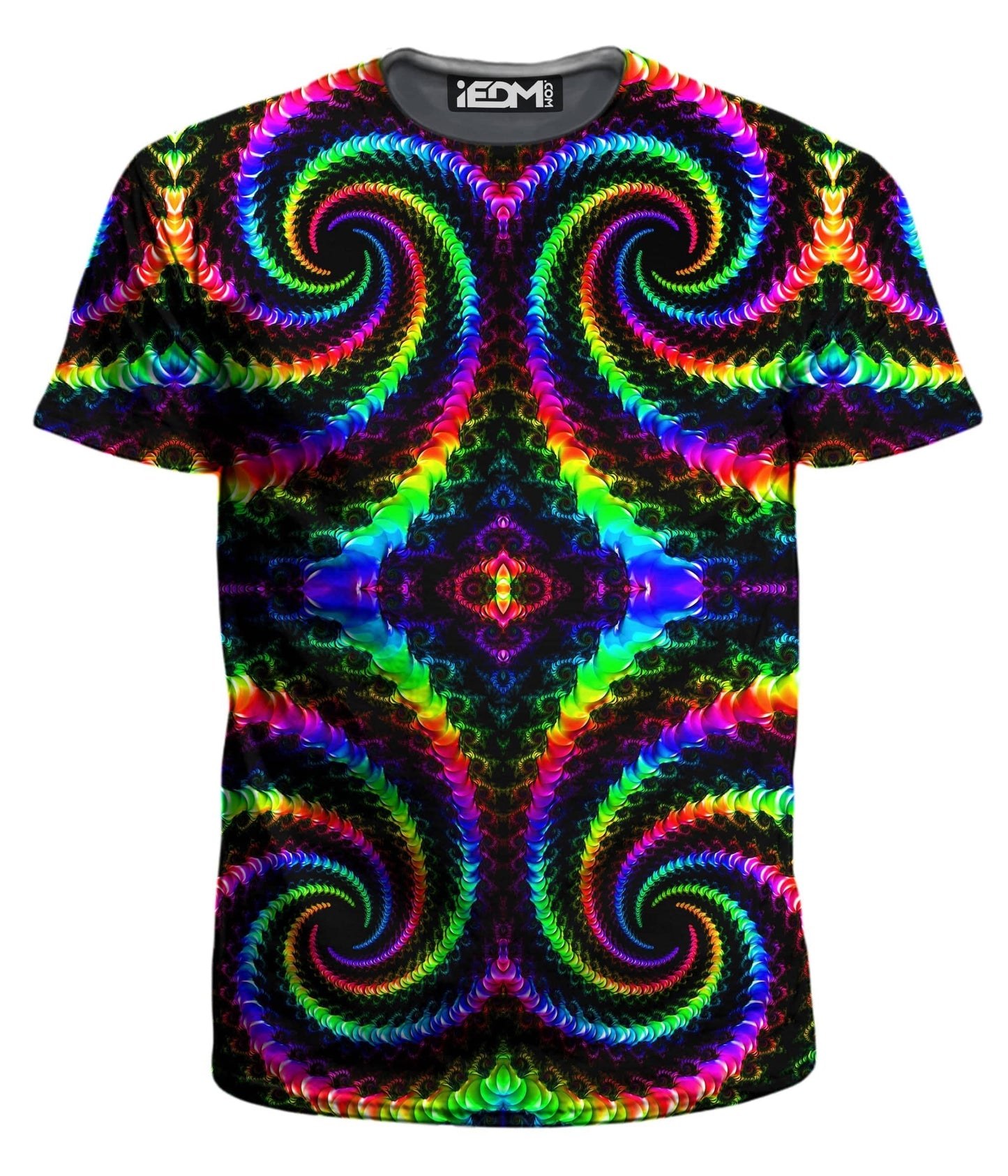 Fractaled Vision T-Shirt and Shorts Combo, Psychedelic Pourhouse, | iEDM