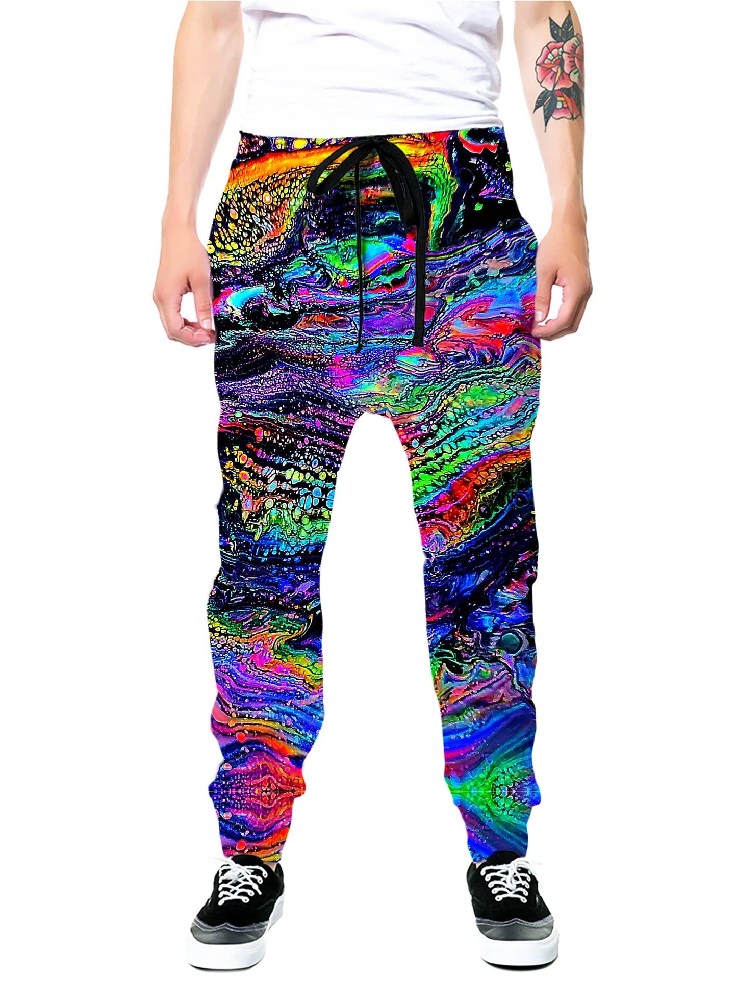 Galactic Drip Hoodie and Joggers Combo, Psychedelic Pourhouse, | iEDM