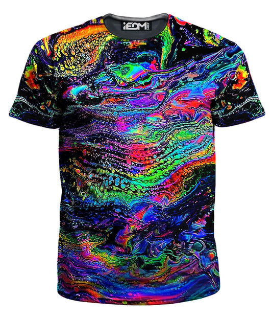 Galactic Drip Men's T-Shirt, Psychedelic Pourhouse, | iEDM