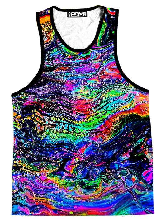Galactic Drip Men's Tank, Psychedelic Pourhouse, | iEDM