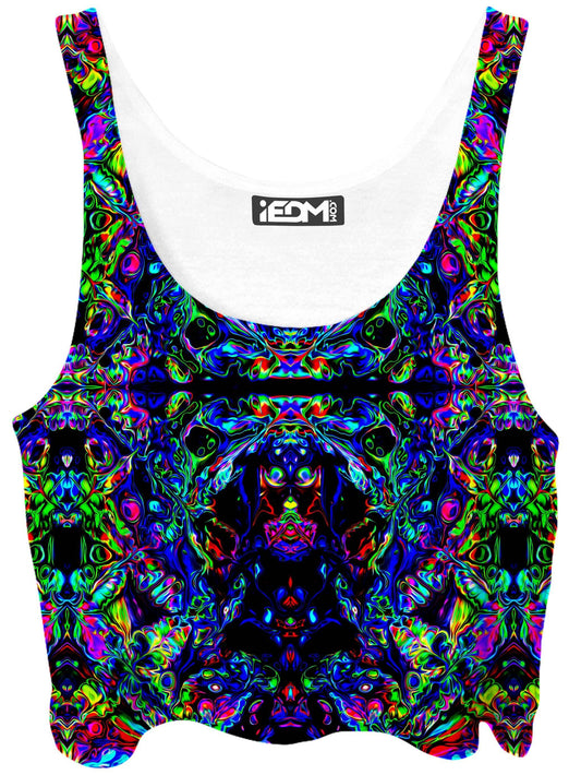 Glitch Portal Crop Top, Psychedelic Pourhouse, | iEDM